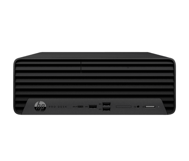 HP Pro Small Form Factor 400 G9 Desktop PC + HP Series 5 Pro 23.8 inch FHD Monitor  - 524pf - Without Screen - Jack black (B27SZPT-BN3)
