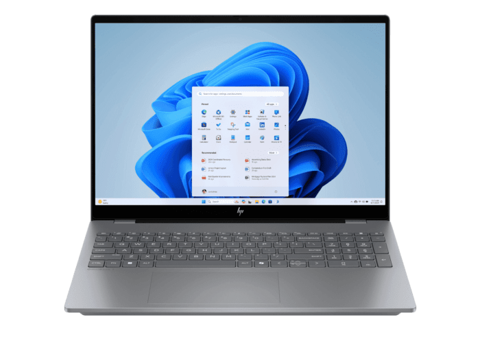 HP OmniBook 7 Laptop Next Gen AI 16 inch Laptop 16-bh0037TU, Silver - 16-inch - Meteor silver aluminum (D78GYPA)