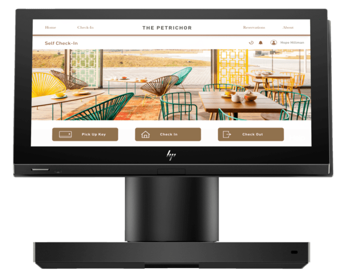 HP Engage One Essential AiO System (63B05PA) - Center facing