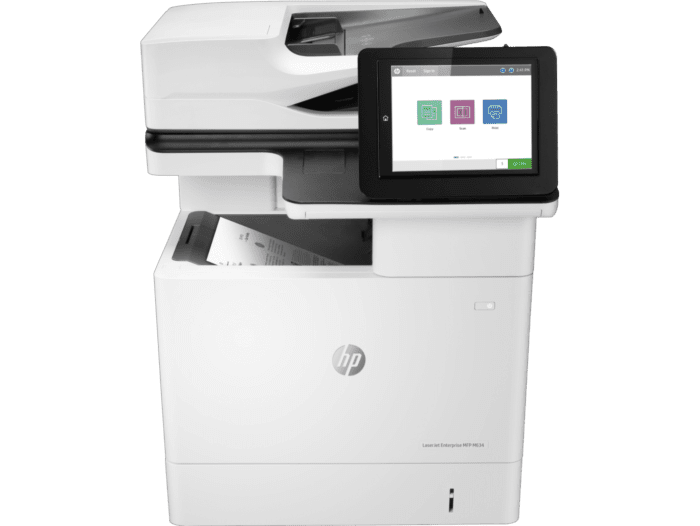 HP LaserJet Enterprise MFP M634dn Printer (7PS94A) - Center facing