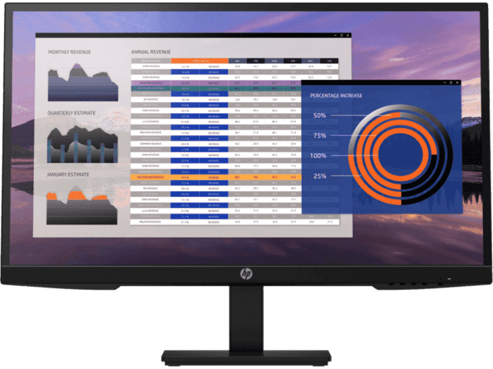HP P27h G4 FHD Monitor - 27-inch 