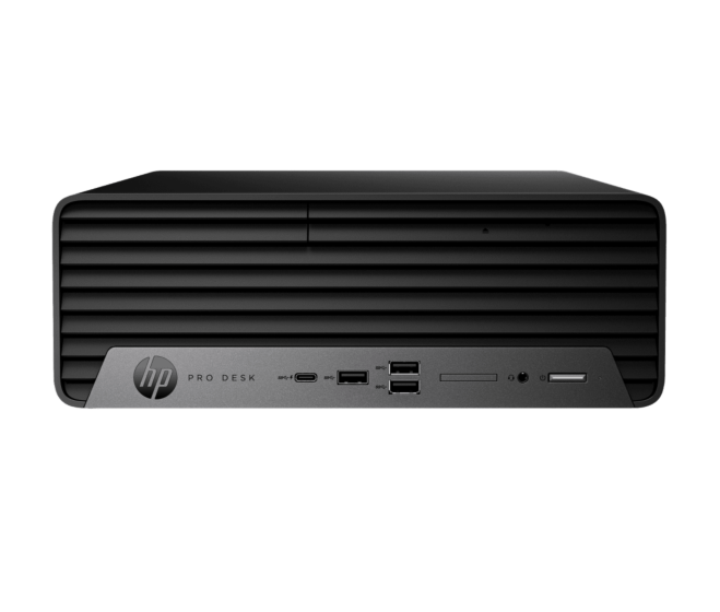 HP Pro Small Form Factor 400 G9 Desktop PC + HP Series 5 Pro 27 inch QHD Monitor - 527pq - Without Screen - Jack black (B29XLPT-BN4)