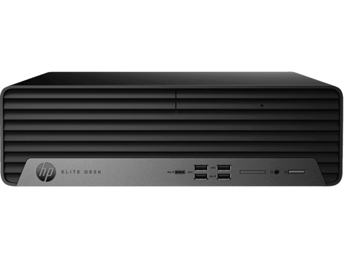 HP Elite Small Form Factor 800 G9 Desktop PC + HP Series 5 Pro 23.8 inch FHD Monitor  - 524pf - Without Screen - Black (B42BRPT-BN5)
