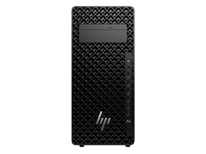 HP Z2 Tower G1i Workstation Desktop PC + HP Series 7 Pro 24 inch WUXGA Monitor - 724pn - Without Screen - Shadow Black (BV2R4PT-BN4)