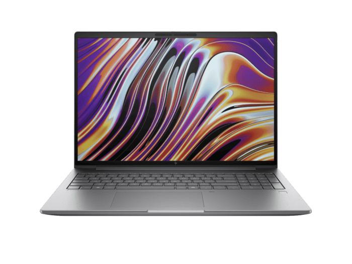 HP ZBook Power 16 inch G11 A Mobile Workstation PC, Silver - 16-inch - Nouvelle Silver (C25L1AT) - Center facing