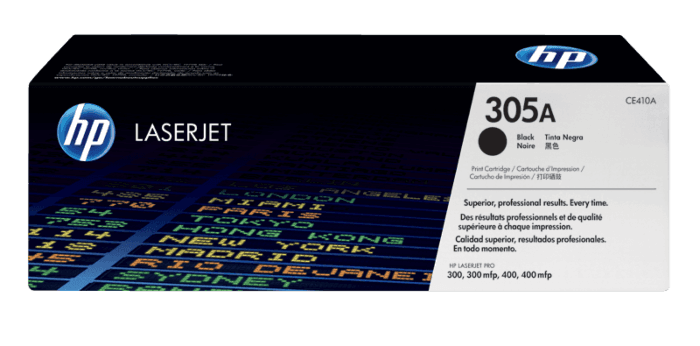 HP 305A Black Original LaserJet Toner 