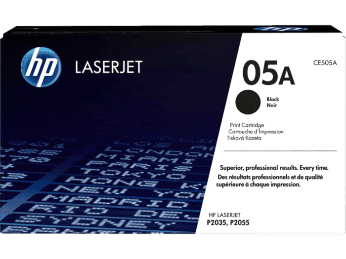 HP 05A Black Original LaserJet Toner 