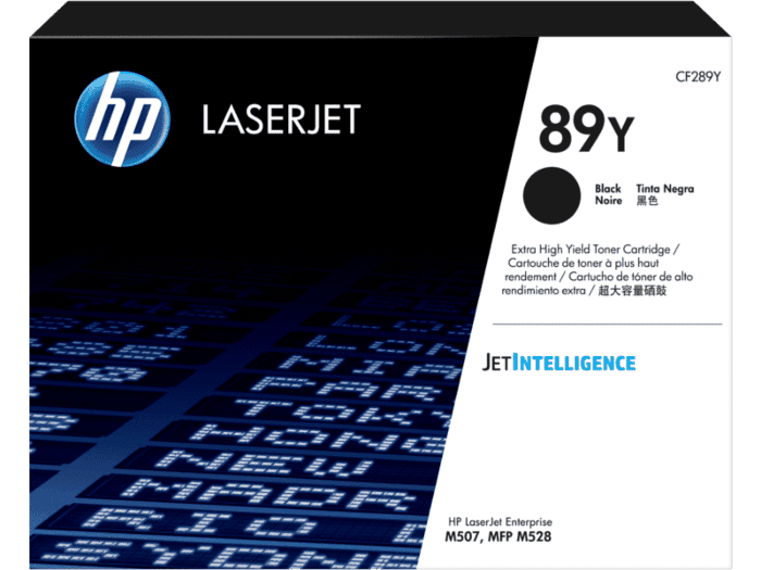 HP 89Y Extra High Yield Black Original LaserJet Toner Cartridge ...