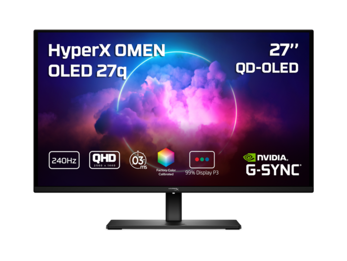 HyperX OMEN OLED 27 inch QHD 240Hz Gaming Monitor - OMEN OLED 27q - 27.63" (CH0R2AA)