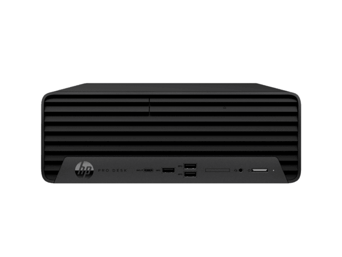 HP Pro Small Form Factor 400 G9 Desktop PC - Without Screen - Black (D88BNPT) - Center facing