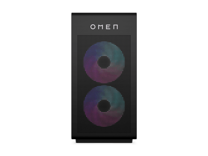 OMEN 35L Gaming Desktop PC GT16-1021a - Without Screen - Shadow black metal (D89SNPA) - Center facing