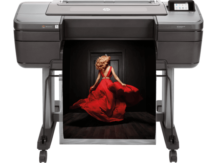 HP DesignJet Z9+ 24-in PostScript Printer (W3Z71A) - Center facing
