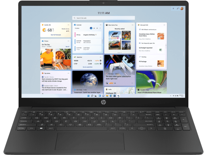 HP 15.6 inch Laptop 15-fc0785AU - 15.6-inch - Jet Black (D41R3PA)