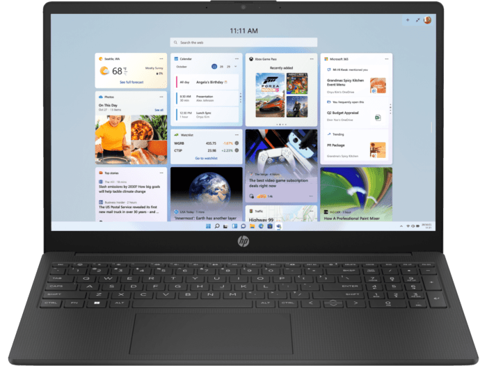 HP 15.6 inch Laptop 15-fd0758TU, Black - 15.6-inch - Jet Black (C3EL3PA)