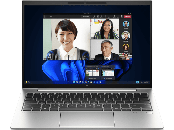 HP EliteBook 830 13 inch G11 Notebook PC, Silver - 13.3-inch - Pike silver (A1QX6PT)