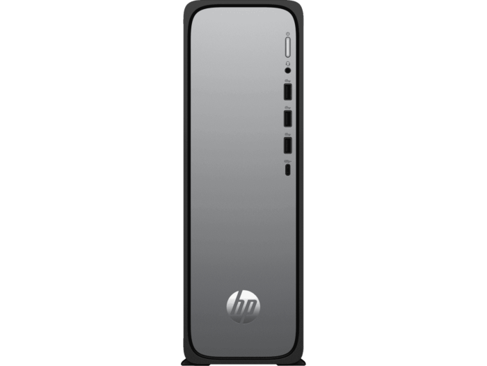 HP OmniDesk Slim Refurbished Desktop PC S03-0001a - Without Screen - Meteor silver, jack black chassis (BD0R9PAR)