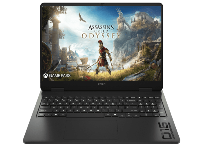 HP OMEN 16 inch Gaming Laptop 16-am0167TX, Black - 16-inch - Shadow black, black chrome logo (BU9M5PA)