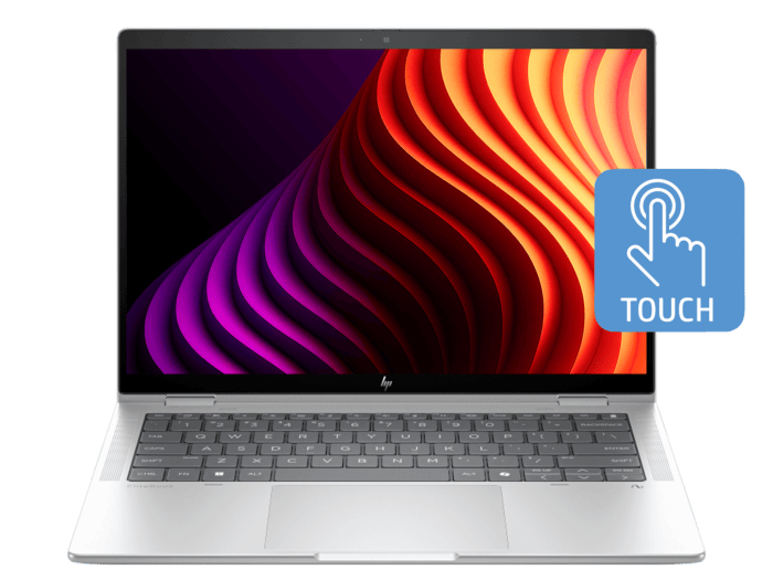 HP EliteBook X G1i 14 inch Laptop Next Gen AI PC, Silver - 14-inch - Glacier silver (B9GD7PT)