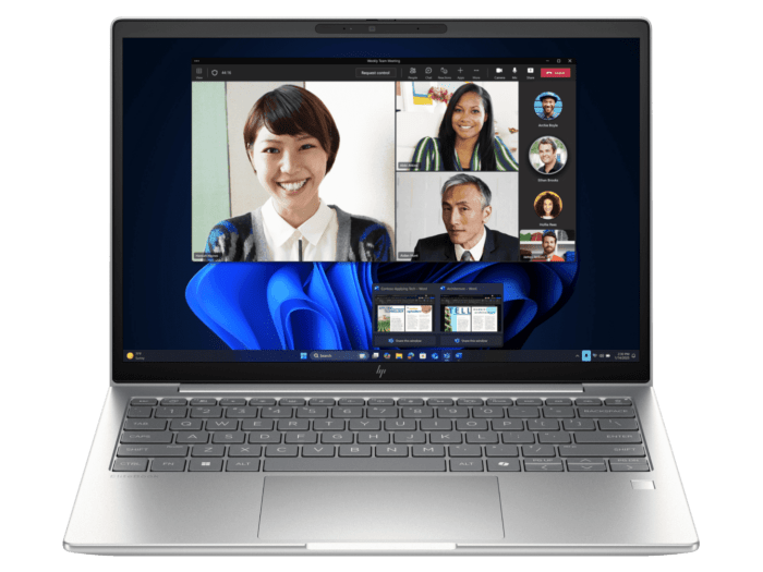 HP EliteBook 6 G1i 16 inch Laptop AI PC, Silver - 16-inch - Pike Silver (C86MJPA)