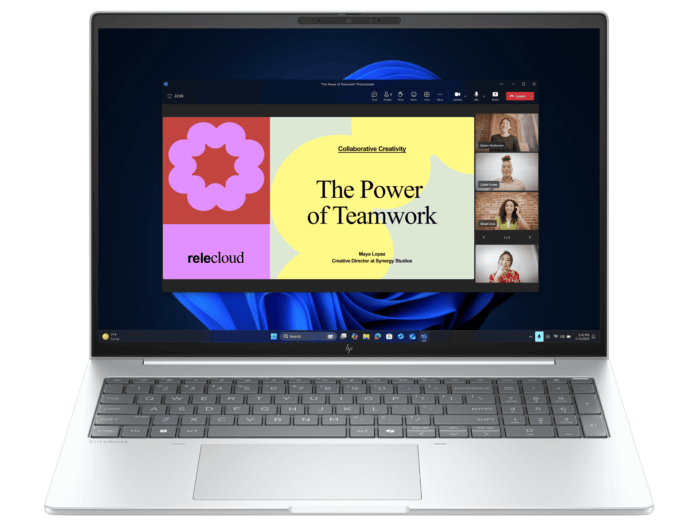 HP EliteBook 8 G1i 16 inch Laptop AI PC, Silver - 16-inch - Glacier silver (BQ4G8PT)