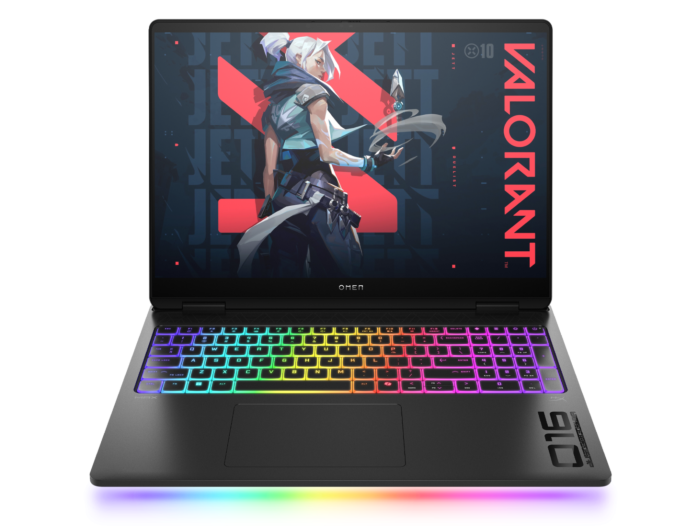 HP OMEN MAX 16 inch Gaming Laptop 16-ah0221TX, Black - 16-inch - Shadow black aluminum in cover and base, light bar, RGB in keyboard frame, black chrome logo (C81QWPA)