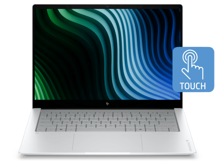 HP OmniBook X Laptop 14 inch Next Gen AI  14-ka0064TU, Silver - 14" - Glacier silver aluminum (D78FHPA) - Other