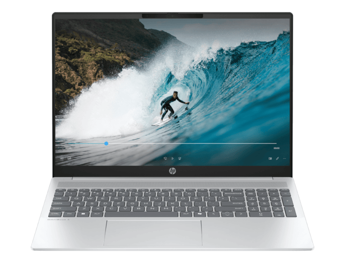 HP OmniBook 5 Laptop AI 16-af1001TU, Silver - 16-inch - Glacier silver aluminum (D81YLPA)