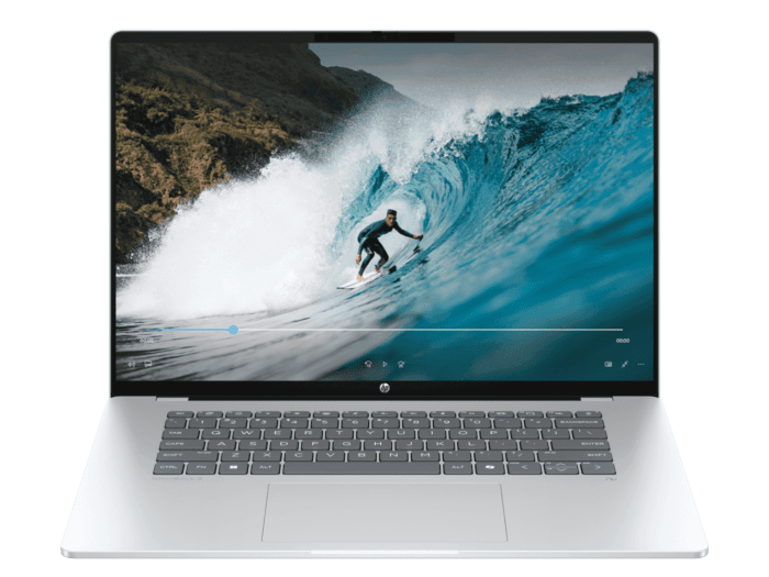 HP OmniBook 5 16 inch Next Gen AI 16-fb0003QU, Silver - 16-inch - Glacier silver (C4DV4PA)