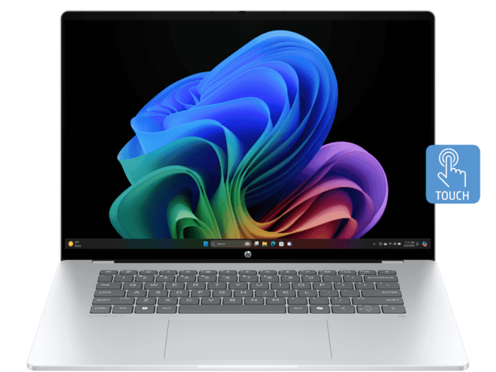 HP OmniBook 5 16 inch Next Gen AI 16-fb0003QU, Silver - 16-inch - Glacier silver (C4DV4PA)