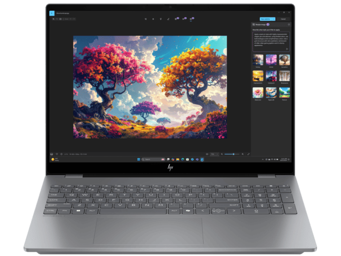 HP OmniBook 7 16 inch Laptop AI 16-ay0019TU, Silver - 16-inch - Meteor silver (C42G6PA)