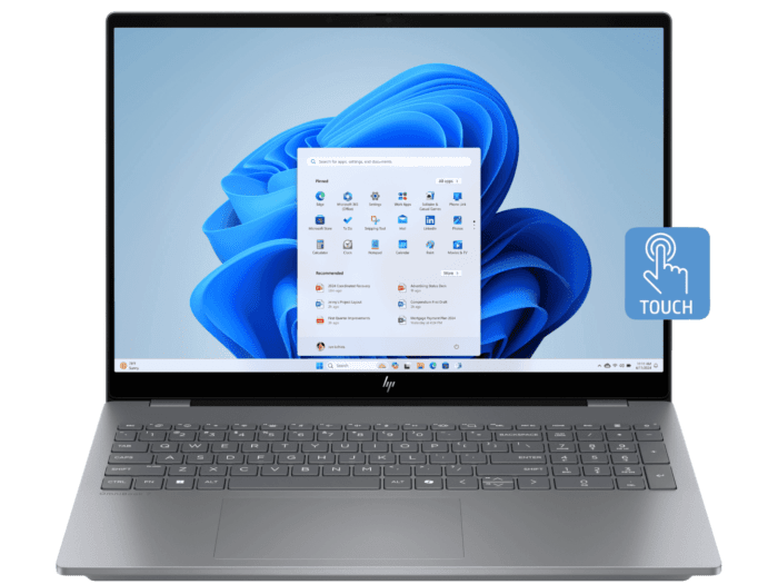 HP OmniBook 7 16 inch AI 16-ay0003TX, Silver - 16-inch - Meteor silver (BG2T5PA)