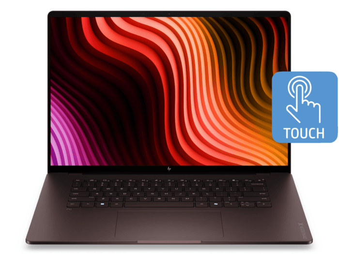 HP OmniBook X 16 inch Laptop Next Gen AI 16-cp1000QU, Brown - 16-inch - Deep espresso aluminum (D8CU5PA)