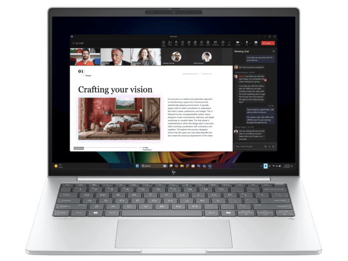 HP EliteBook 8 G1i 14 inch Laptop Next Gen AI PC, Silver - 14-inch - Glacier silver aluminium (C86PCPA)