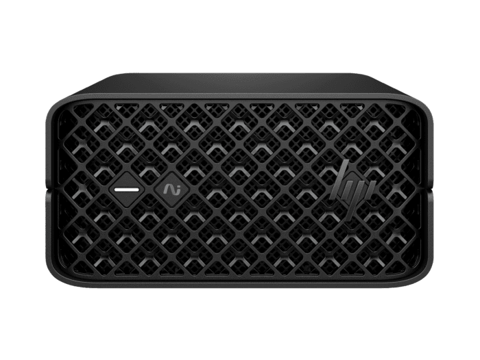 HP Z2 Mini G1a Workstation Desktop PC - Without Screen - Shadow Black (C07Q2PT) - Center facing