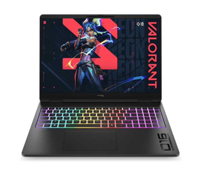 HyperX OMEN MAX 16 inch Gaming Laptop PC 16-ah1015TX, Black - 16-inch - Shadow black aluminum (D91GCPA)