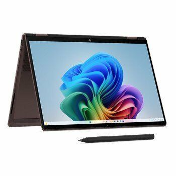 HP OmniBook X Flip 2-in-1 16 inch Laptop Next Gen AI 16-cb0008TU, Grey - 16" - Grey (D78H2PA)