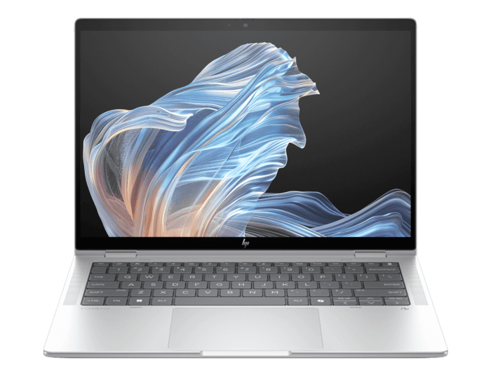 HP EliteBook X G1i 14 inch Laptop Next Gen AI PC, Silver + HP Series 5 Pro 23.8 inch FHD Monitor - 524pf - 14-inch - Silver (B9GD6PT-BN2)