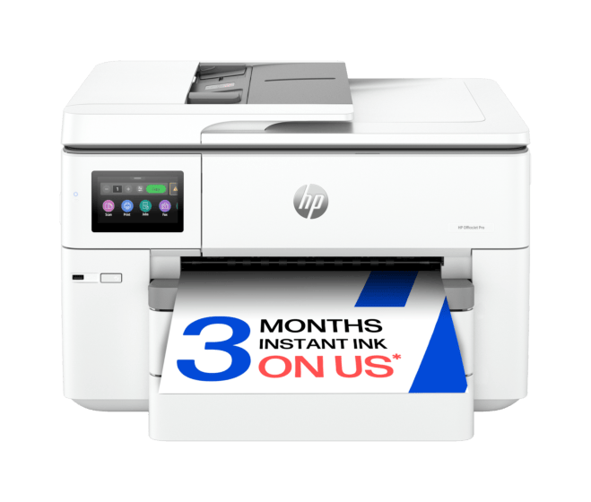 HP OfficeJet Pro 9730 Wide Format All-in-One Printer (C2WH0B) - Center facing