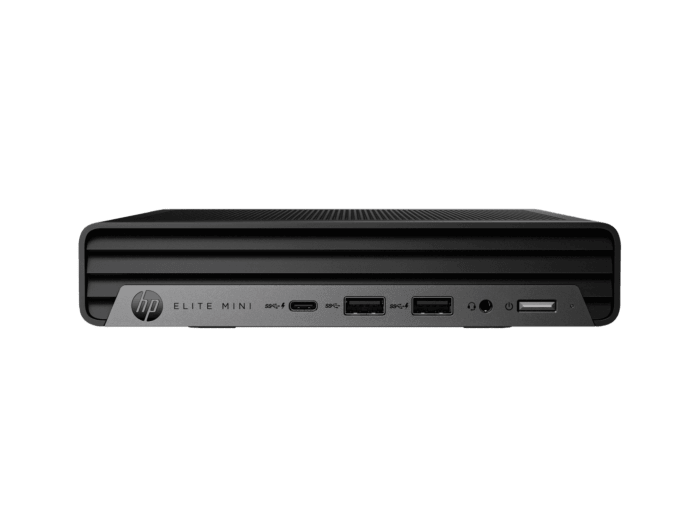HP Elite Mini 800 G9 Desktop PC + HP Series 5 Pro 23.8 inch FHD Monitor  - 524pf - Without Screen - Black (D80BNPT-BN1)