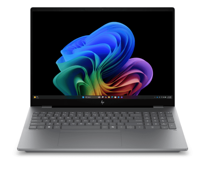 HP OmniBook 7 16 inch Laptop Next Gen AI 16-bh0006TX, Silver - 16-inch - Meteor silver aluminum (D78GXPA)