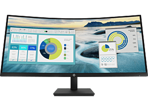 HP P34hc G4 34 inch WQHD USB-C Curved Monitor - 34-inch (21Y56AA)