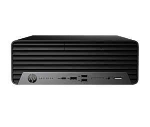 HP Pro Small Form Factor 400 G9 Desktop PC - Without Screen - Jack black (B29XLPT) - Center facing