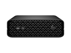 HP Z2 Mini G1i Workstation Desktop PC - Without Screen - Shadow Black (BV2R1PT) - Center facing