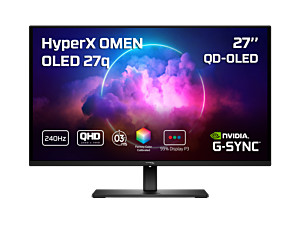 HyperX OMEN OLED 27 inch QHD 240Hz Gaming Monitor - OMEN OLED 27q - 27.63" (CH0R2AA)