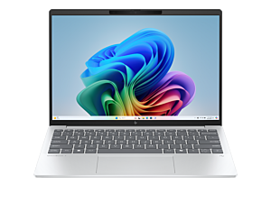 HP OmniBook 7 Aero 13.3 inch Laptop Next Gen AI 13-bg1039AU, Silver - 13.3-inch - Glacier silver (CJ1B7PA)