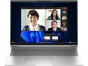 HP EliteBook 660 16 inch G11 Business Laptop, Silver - 16-inch - Pike silver aluminum (A4MC9PA)