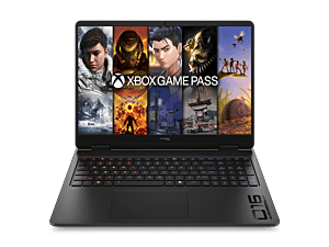 HyperX OMEN 16 inch Gaming Laptop PC 16-am2004TX, Black - 16-inch - Shadow black base and keyboard frame, shadow black aluminum cover, black chrome logo (D94F2PA)