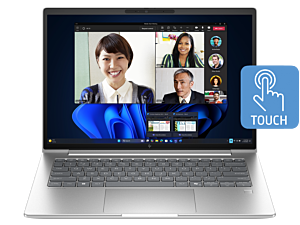 HP EliteBook 6 G1i 14 inch Laptop AI PC, Silver - 14-inch - Pike Silver (C86M5PA)