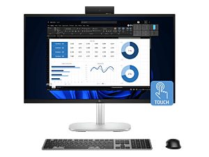 HP EliteStudio 8 All-in-One G1i 27 inch Desktop AI PC - 27" - Pike silver (C0UN6PT)