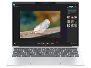 HP OmniBook 7 Aero 13.3 inch Laptop Next Gen AI 13-bg1039AU, Silver - 13.3-inch - Glacier silver (CJ1B7PA)